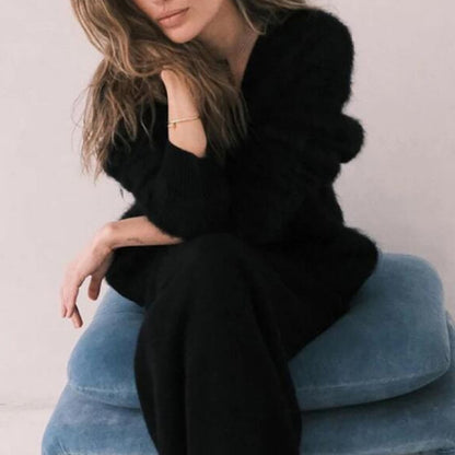 Gilet femme boutonné noir