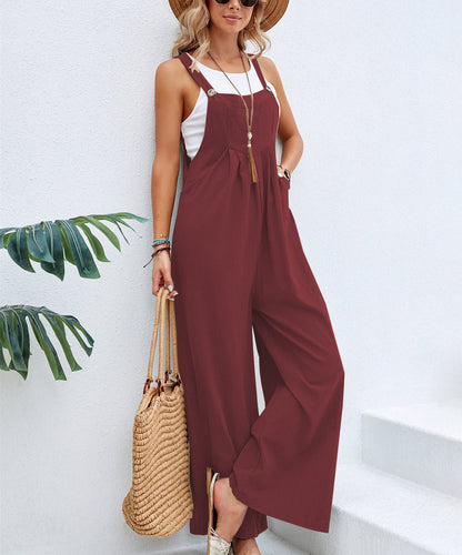 Salopette à bretelles femme disponible en plusieurs coloris