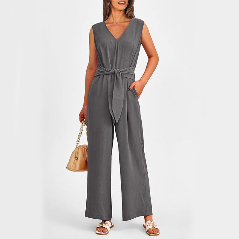 Combinaison pantalon femme coupe ample