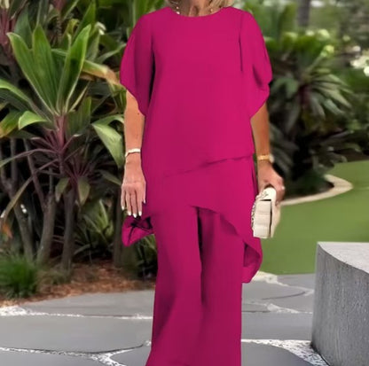 Ensemble Femme Chic Fluide Deux Pièces