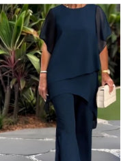 Ensemble Femme Chic Fluide Deux Pièces